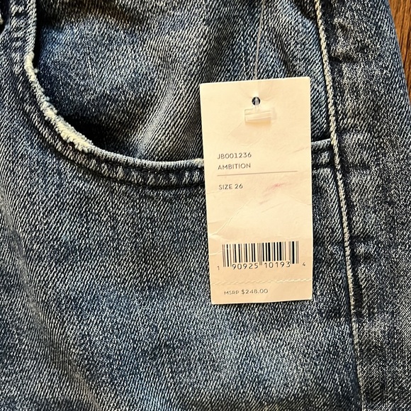 NWT!  J Brand Wynne High Rise jeans, size 26 - Picture 5 of 10